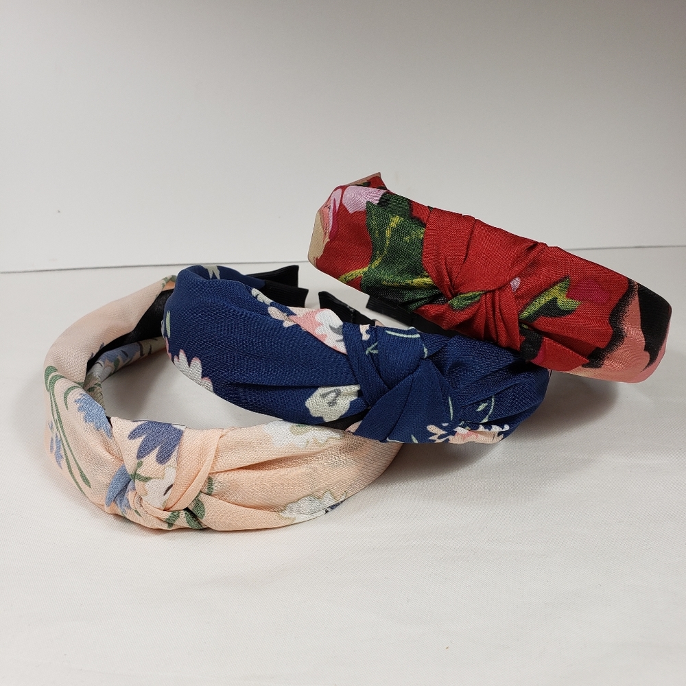 Set of 3 Knot Style Headbands